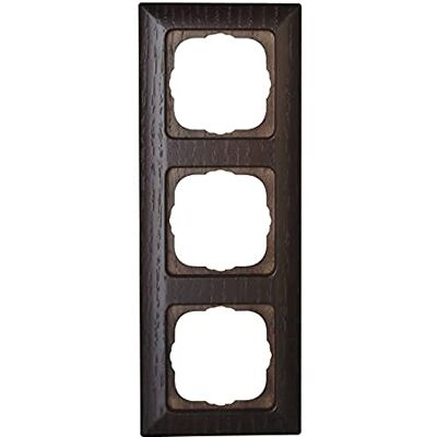 Kopp - Milano - Wenge - 3-Gang - Faceplate Kopp - Milano - Wenge - 3-Gang - Faceplate