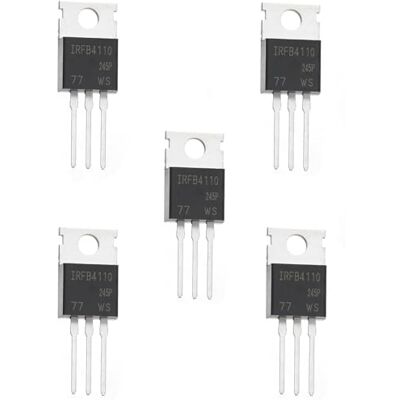 PENGLIN 5PCS IRFB4110 IRFB4110PBF N-Channel Mosfet Transistor 100V 180A,TO-220AB 3Pins PENGLIN 5PCS IRFB4110 IRFB4110PBF N-Channel Mosfet Transistor 100V 180A,TO-220AB 3Pins