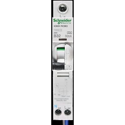 Schneider Electric A9D31832 Circuit Breaker 1 Circuit Breaker (32 A, IP20, -15-60 °C, -40-85 °C, 18 mm, 77.5 mm) Schneider Electric A9D31832 Circuit Breaker 1 Circuit Breaker (32 A, IP20, -15-60 °C, -40-85 °C, 18 mm, 77.5 mm)