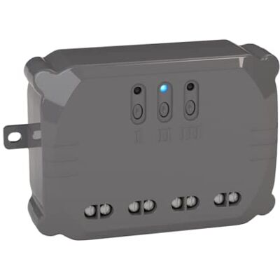Lightwave LP83 Smart Relay, 3 Gang, 3500W Works with Alexa, Google Assistant, HomeKit, iOS & Android Compatible Lightwave LP83 Smart Relay, 3 Gang, 3500W Works with Alexa, Google Assistant, HomeKit, iOS & Android Compatible