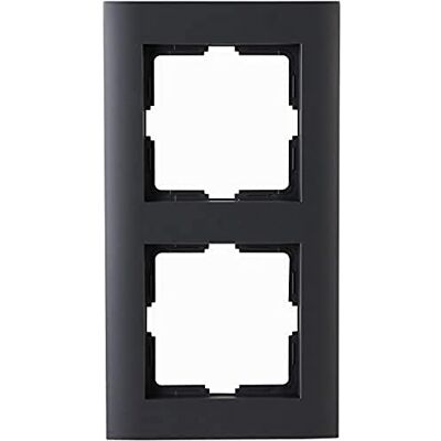 Heinrich Kopp GmbH - ATHENIS Unterputz-Feuchtraum 2-fach Abdeckrahmen - Anthracite - IP44 Heinrich Kopp GmbH - ATHENIS Unterputz-Feuchtraum 2-fach Abdeckrahmen - Anthracite - IP44