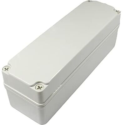 Fielect Junction Box ABS Plastic Project Box Dustproof Waterproof IP65 Electrical Enclosure Box Universal Project Enclosure DIY Case Enclosure, 9.84" x 3.15" x 3.35 Fielect Junction Box ABS Plastic Project Box Dustproof Waterproof IP65 Electrical Enclosure Box Universal Project Enclosure DIY Case Enclosure, 9.84" x 3.15" x 3.35