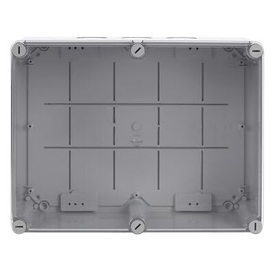 ABB IP65 Junction Box • Fully Dust Sealed Enclosure • Waterproof Electric Cable Connector Unit • Shockproof Adaptable Indoor/Outdoor Box • 310 x 240 x 110mm ABB IP65 Junction Box • Fully Dust Sealed Enclosure • Waterproof Electric Cable Connector Unit • Shockproof Adaptable Indoor/Outdoor Box • 310 x 240 x 110mm