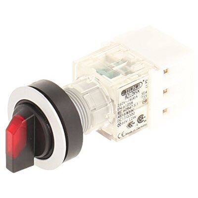 Schlegel Club 23.001.193 Light Switch, Latching, 2 Positions Momentary Contact Sensor LED Lamp Holder t5,5 K 1 Closer + 1 opener Screw-On 24 V Red/Silver (Pack of 2) Schlegel Club 23.001.193 Light Switch, Latching, 2 Positions Momentary Contact Sensor LED Lamp Holder t5,5 K 1 Closer + 1 opener Screw-On 24 V Red/Silver (Pack of 2)