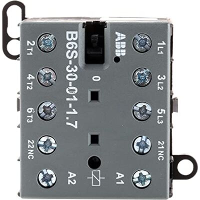 ABB -entrelec B6S-30-01-1.7 – Mini Contactor B6S-3001-1.7 24VDC PLC Connection ABB -entrelec B6S-30-01-1.7 – Mini Contactor B6S-3001-1.7 24VDC PLC Connection