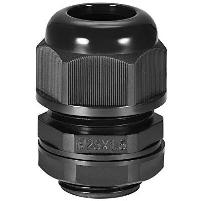 M25 4 Hole Cable Gland IP68 Waterproof Adjustable Nylon Seal Backnut for 4-6mm Diameter Wire M25 4 Hole Cable Gland IP68 Waterproof Adjustable Nylon Seal Backnut for 4-6mm Diameter Wire