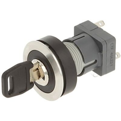 Schlegel 23.001.489 Key Switch Stainless Steel Locking 2 Positions 12-15 o'clock, Push Contact Sensor 1 Changer Schlegel 23.001.489 Key Switch Stainless Steel Locking 2 Positions 12-15 o'clock, Push Contact Sensor 1 Changer