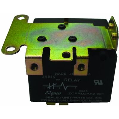 Supco 9066 Potential Relay, 35 A at 277 VAC Contact Rating, 50/60 hz Cycle, 395 V Continuous Coil Voltage, 215/225 Pick-Up Min/Max, 120 Drop Max Supco 9066 Potential Relay, 35 A at 277 VAC Contact Rating, 50/60 hz Cycle, 395 V Continuous Coil Voltage, 215/225 Pick-Up Min/Max, 120 Drop Max