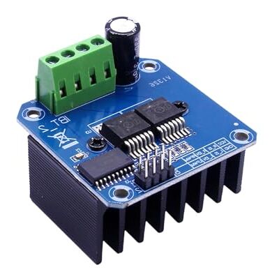 hogtnd Intelligent 43A Automotive Motor Driver with Reverse Polarity, C Semiconductor Cooling and Heat Dissipation with Intelligent Current Limiting hogtnd Intelligent 43A Automotive Motor Driver with Reverse Polarity, C Semiconductor Cooling and Heat Dissipation with Intelligent Current Limiting