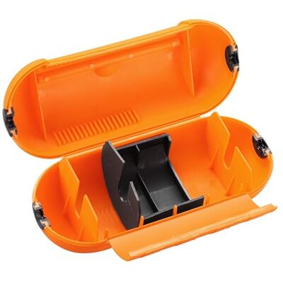 Masterplug SPTO-MS Splash-Proof Outdoor and Indoor Plug and Socket Cover, 21 x 8.5 cm, Orange Masterplug SPTO-MS Splash-Proof Outdoor and Indoor Plug and Socket Cover, 21 x 8.5 cm, Orange