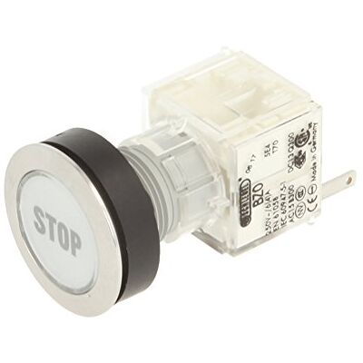 Schlegel 23.000.691 Push Button Stainless Steel, Clear Button Cap, Identification Plate Stop, Push Contact Sensor 1 Opener Schlegel 23.000.691 Push Button Stainless Steel, Clear Button Cap, Identification Plate Stop, Push Contact Sensor 1 Opener