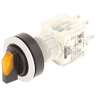 Schlegel Club 23.001.219 Light Selector Latching rastend, 3 Positions Momentary Contact Sensor 2 Closers With Lamp Socket t5,5 K, LED, 24 V, YELLOW/SILVER (Pack of 2) Schlegel Club 23.001.219 Light Selector Latching rastend, 3 Positions Momentary Contact Sensor 2 Closers With Lamp Socket t5,5 K, LED, 24 V, YELLOW/SILVER (Pack of 2)