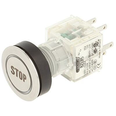 Schlegel Club 23.000.926 Push Button Stainless Steel, Ring Light Note Symbol Stop Light Up Push Button Contact Sensor 2 Closers LED 24 V WHITE (Pack of 2) Schlegel Club 23.000.926 Push Button Stainless Steel, Ring Light Note Symbol Stop Light Up Push Button Contact Sensor 2 Closers LED 24 V WHITE (Pack of 2)