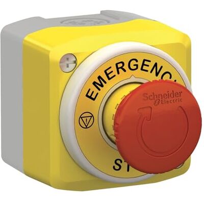 Schneider Electric XALK178W3B140G Yellow Red Gray IP66 IP67 IP69K Emergency Stop Button Schneider Electric XALK178W3B140G Yellow Red Gray IP66 IP67 IP69K Emergency Stop Button