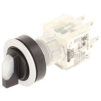 Schlegel Club 23.001.227 Light Switch, Latching/rastend, 3 Positions Momentary Contact Sensor LED Lamp Holder t5,5 K 2 normally open contacts 24 V Clear/Silver (Pack of 2) Schlegel Club 23.001.227 Light Switch, Latching/rastend, 3 Positions Momentary Contact Sensor LED Lamp Holder t5,5 K 2 normally open contacts 24 V Clear/Silver (Pack of 2)