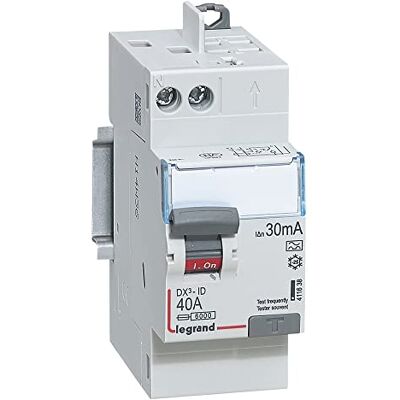 Legrand leg92898 dx3-id Residual-Current Circuit Breaker 40 A Type A 30 mA TGA 2P Legrand leg92898 dx3-id Residual-Current Circuit Breaker 40 A Type A 30 mA TGA 2P