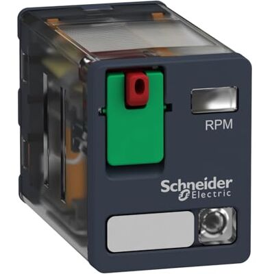 Schneider Electric RPM22F7 Relay+LED 2CO 15A 120VAC, Power Plug-In Relay Zelio Rpm 2 C/O 120 V Ac 15 A With Led Schneider Electric RPM22F7 Relay+LED 2CO 15A 120VAC, Power Plug-In Relay Zelio Rpm 2 C/O 120 V Ac 15 A With Led
