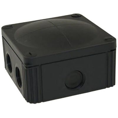WISKA Combi 607/5 Waterproof Junction Box IP66/IP67-110 x 110 x 66 mm Black WISKA Combi 607/5 Waterproof Junction Box IP66/IP67-110 x 110 x 66 mm Black