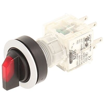 Schlegel Club 23.001.231 Light Selector Latching rastend, 3 Positions Momentary Contact Sensor 2 Closers With Bulb Holder t5,5 K LED 24 V RED/SILVER (Pack of 2) Schlegel Club 23.001.231 Light Selector Latching rastend, 3 Positions Momentary Contact Sensor 2 Closers With Bulb Holder t5,5 K LED 24 V RED/SILVER (Pack of 2)