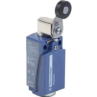 Schneider Electric Telemecanique Sensors XCKD2118G11 Limit Switch with Thermoplastic Roller Lever, Metal, Series XCKD, Rotary Head, PG11 Cable Gland, 24 mm/40 mm Tracking, 1 NC + 1 NO Snap Action Contacts Schneider Electric Telemecanique Sensors XCKD2118G11 Limit Switch with Thermoplastic Roller Lever, Metal, Series XCKD, Rotary Head, PG11 Cable Gland, 24 mm/40 mm Tracking, 1 NC + 1 NO Snap Action Contacts