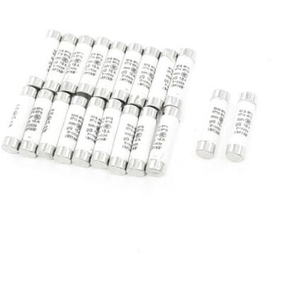 Uxcell sourcing map 20 Pcs 500V 16A 10x38mm Cylindrical Ceramic Tube Fuses Link R015 RT14 RT18 RT19 Uxcell sourcing map 20 Pcs 500V 16A 10x38mm Cylindrical Ceramic Tube Fuses Link R015 RT14 RT18 RT19