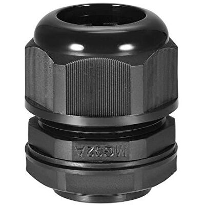 M32 3 Hole Cable Gland IP68 Waterproof Adjustable Nylon Seal Backnut for 7.7-10mm Diameter Wire M32 3 Hole Cable Gland IP68 Waterproof Adjustable Nylon Seal Backnut for 7.7-10mm Diameter Wire
