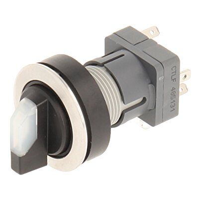 Schlegel Club 23.001.358 Light 2 Positions Selector Latching Stainless Steel Contact Button Sensor LED Lamp Holder t5,5 K 1 changeover contact 24 V CLEAR Schlegel Club 23.001.358 Light 2 Positions Selector Latching Stainless Steel Contact Button Sensor LED Lamp Holder t5,5 K 1 changeover contact 24 V CLEAR