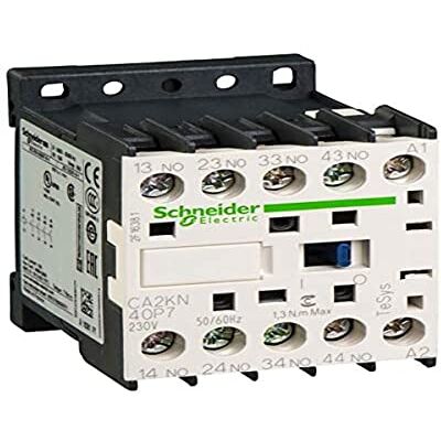 Schneider Electric CA2KN40P7 Relay 230V 50/60Hz, Control Relay 4No Contacts Schneider Electric CA2KN40P7 Relay 230V 50/60Hz, Control Relay 4No Contacts