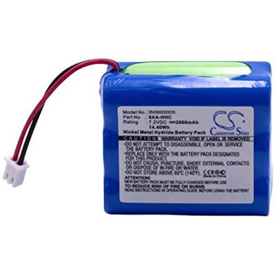 vhbw Battery Replacement for TDK 6AA-HHC for Speakers (2000mAh, 7.2V, NiMH) vhbw Battery Replacement for TDK 6AA-HHC for Speakers (2000mAh, 7.2V, NiMH)