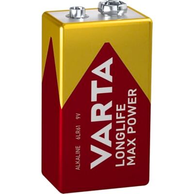 Varta 9V Battery - Alkaline Single-use Battery Varta 9V Battery - Alkaline Single-use Battery