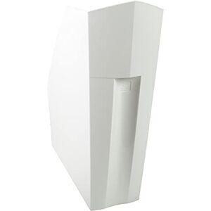 Exacompta Ref 18013D Office Magazine File 292 x 110 x 320mm in Size, Suitable for Storing A4+ Documents, Large Storage Capacity, Easy Handling White Exacompta Ref 18013D Office Magazine File 292 x 110 x 320mm in Size, Suitable for Storing A4+ Documents, Large Storage Capacity, Easy Handling White