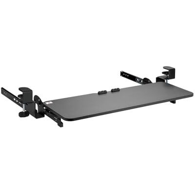 Maclean MC-462 Adjustable Keyboard Drawer 67 x 24 cm for Under-Desk Mounting with C-Clamp Mount Computer Keyboard Stand Maximum Load 5 kg Height Adjustment Maclean MC-462 Adjustable Keyboard Drawer 67 x 24 cm for Under-Desk Mounting with C-Clamp Mount Computer Keyboard Stand Maximum Load 5 kg Height Adjustment