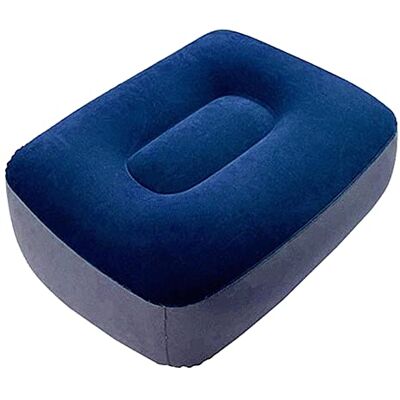 Paowsietiviity Inflatable Foot Rest Under Desk Curve Footrest for Study,Gray Blue Paowsietiviity Inflatable Foot Rest Under Desk Curve Footrest for Study,Gray Blue