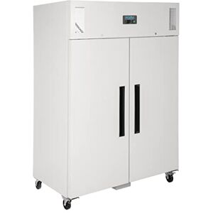 POLAR REFRIGERATION G-Series 700W Upright Double Door Freezer 1200 Litre, White, -20°C to -10°C, 2000(H)x1345(W)x815(D)mm, Energy Rating D, Lockable Doors, 6 Shelves CD616 POLAR REFRIGERATION G-Series 700W Upright Double Door Freezer 1200 Litre, White, -20°C to -10°C, 2000(H)x1345(W)x815(D)mm, Energy Rating D, Lockable Doors, 6 Shelves CD616