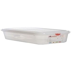 Genware NEV-12440 GN Storage Box, 1/3 100 mm Deep, 4 L (Pack of 6) Genware NEV-12440 GN Storage Box, 1/3 100 mm Deep, 4 L (Pack of 6)