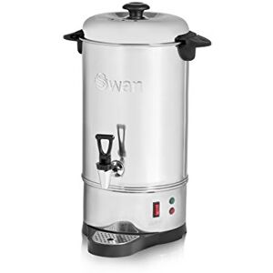 Swan SWU10L Catering Urn with Automatic Temperature Control, Drip Tray, 10L, 1600W, Stainless Steel, Silver Swan SWU10L Catering Urn with Automatic Temperature Control, Drip Tray, 10L, 1600W, Stainless Steel, Silver