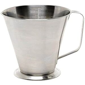 Genware NEV-16520 Graduated Jug, Stainless Steel, 2 L/4 Pt Genware NEV-16520 Graduated Jug, Stainless Steel, 2 L/4 Pt