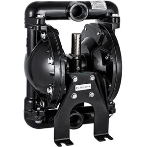 VEVOR Air-Operated Double Diaphragm Pump 1 inch Inlet Outlet Aluminum 35 GPM Max 120PSI, Nitrile Diaphragm, QBY4-25L-1inch-35 VEVOR Air-Operated Double Diaphragm Pump 1 inch Inlet Outlet Aluminum 35 GPM Max 120PSI, Nitrile Diaphragm, QBY4-25L-1inch-35