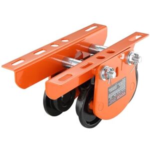 VEVOR Electric Hoist Manual Trolley, 2200 lbs/1 Ton Capacity for PA200 PA250 PA300 PA400 PA500, Push Beam Trolley with Dual Wheels, 2.68"-4.33" Adjustable Beam Flange Width for Straight Curved I Beam VEVOR Electric Hoist Manual Trolley, 2200 lbs/1 Ton Capacity for PA200 PA250 PA300 PA400 PA500, Push Beam Trolley with Dual Wheels, 2.68"-4.33" Adjustable Beam Flange Width for Straight Curved I Beam