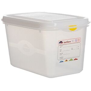 Genware NEV-12420 GN Storage Box, 1/4 150 mm Deep, 4.3 L (Pack of 6) Genware NEV-12420 GN Storage Box, 1/4 150 mm Deep, 4.3 L (Pack of 6)