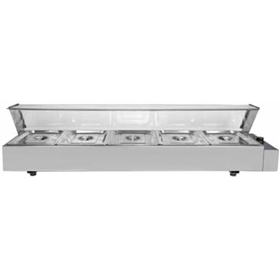MonsterShop - Bain Marie 5 Gastronorm Pans MonsterShop - Bain Marie 5 Gastronorm Pans