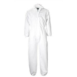 Portwest ST11 Disposable Coverall PP 40g White, Large, Pack of 120 Portwest ST11 Disposable Coverall PP 40g White, Large, Pack of 120