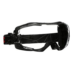 3M GoggleGear 6000 Safety Goggles, Black Shroud, Scotchgard Anti-Fog/Anti-Scratch Coating (K&N), Clear Lens, GG6001SGAF-BLK-EU 3M GoggleGear 6000 Safety Goggles, Black Shroud, Scotchgard Anti-Fog/Anti-Scratch Coating (K&N), Clear Lens, GG6001SGAF-BLK-EU