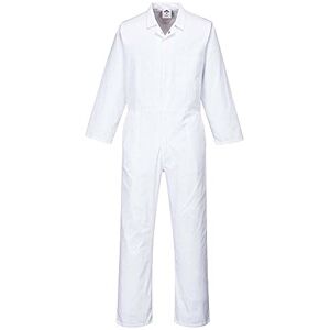 Portwest Food Coverall, Size: XL, Colour: White, 2201WHRXL Portwest Food Coverall, Size: XL, Colour: White, 2201WHRXL