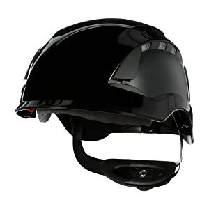 Securefit 3M X5500 Safety Helmet, Vented, CE, Black, X5512V-CE Securefit 3M X5500 Safety Helmet, Vented, CE, Black, X5512V-CE