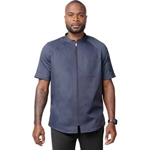 Chef Works Men's Arcadia Chef Coat, Grey, S Chef Works Men's Arcadia Chef Coat, Grey, S