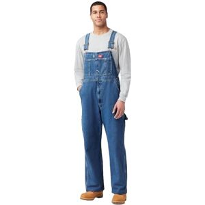Dickies , Men's, WASHED DENIM BIB OVERALL, STONEWASHED INDIGO BLUE, 38W / 32L Dickies , Men's, WASHED DENIM BIB OVERALL, STONEWASHED INDIGO BLUE, 38W / 32L