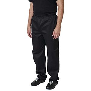 Whites Chefs Clothing Whites Vegas Unisex Chef Trousers with Elasticated Waistband, Size: 3XL / 50-52 inch, Black, Polycotton, Professional Appearance, Suitable for Commercial Laundering, A582-3XL Whites Chefs Clothing Whites Vegas Unisex Chef Trousers with Elasticated Waistband, Size: 3XL / 50-52 inch, Black, Polycotton, Professional Appearance, Suitable for Commercial Laundering, A582-3XL