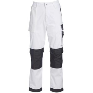 ProDec Advance Painter's Trousers For Men, Stain-Resistant White Work Trousers Pants, Painting Overalls For Men, Painter Trouser, Decorators Trouser, 36" Waist, 31" Leg Length ProDec Advance Painter's Trousers For Men, Stain-Resistant White Work Trousers Pants, Painting Overalls For Men, Painter Trouser, Decorators Trouser, 36" Waist, 31" Leg Length