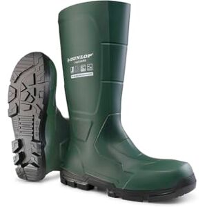 Dunlop JobGUARD Unisex Heavy Duty Waterproof Industrial Work Boots, Heritage Green, Chemical and Slip Resistant PVC Wellies with Steel Toecap and Midsole for Outdoor and Construction EU45, UK10.5 Dunlop JobGUARD Unisex Heavy Duty Waterproof Industrial Work Boots, Heritage Green, Chemical and Slip Resistant PVC Wellies with Steel Toecap and Midsole for Outdoor and Construction EU45, UK10.5